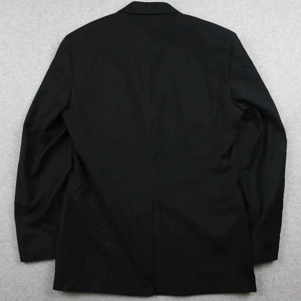 Geoffrey‎ Beene Blazer Mens 36R 2-Button Suit Jacket Coat Business Formal Black